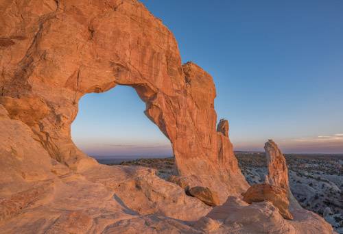 Margaret Arch at sunset